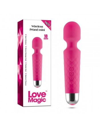 Vibromasseur Rechargeable Iwand Mini USB rose