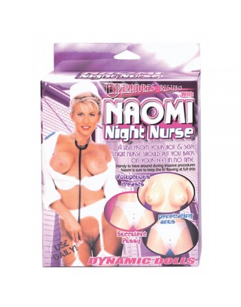 Poupee gonflable Naomi Infirmiere