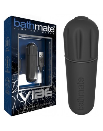 Stimulateur Rechargeable Bathmate Vibe Noir