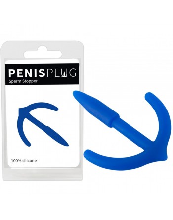 Tige A Uretre Bleu en Silicone Penis Plug