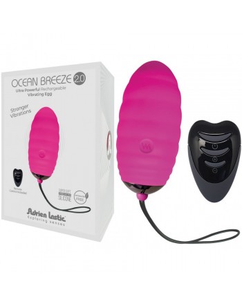 Oeuf Télécommandé USB Ocean Breeze 2.0 Rose