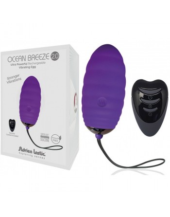 Oeuf Télécommandé USB Ocean Breeze 2.0 Violet