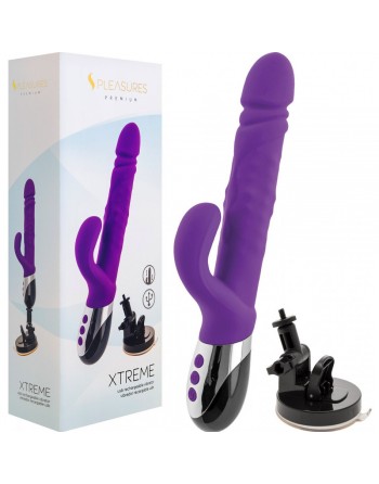 Vibromasseur Va et Vient USB Xtreme Violet