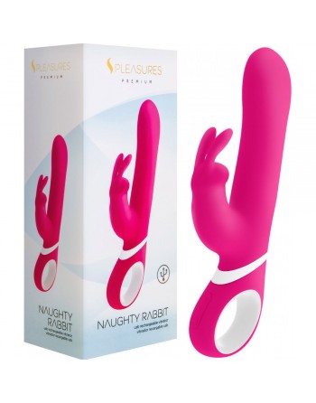 Vibromasseur Rechargeable Naughty Rabbit Rose