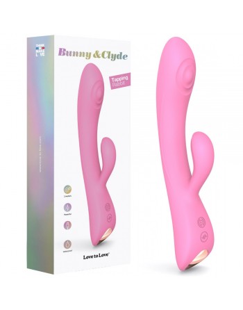 Vibromasseur Rechargeable Bunny  Clyde Rose