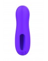 Vibromasseur par vibrations sur membrane rechargeable USB violet 10 vitesses de voyage - ZK003CPUR