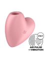 Stimulateur de clitoris USB en forme de cœur Cuttie Heart Satisfyer - CC597796