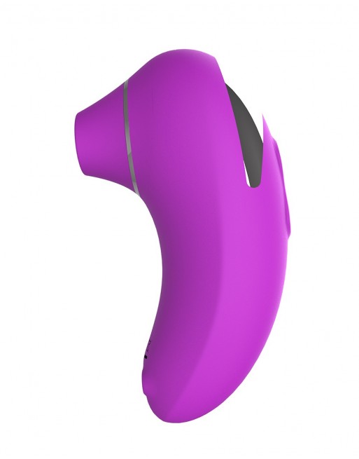 Vibromasseur clitoridien par embout de vibrations sur membrane violet USB - WS-NV053PUR