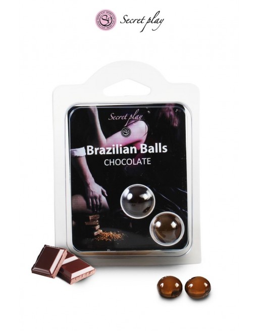 2 Brazilian Balls - chocolat