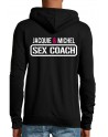 Veste à capuche JM Sex coach