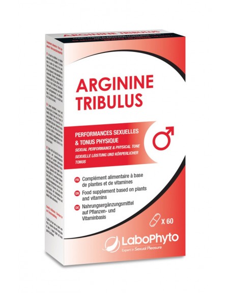 Booster de libido Arginine Tribulus 60 gélules