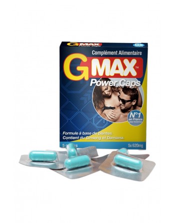 G-Max Power Caps Homme 5 gélules