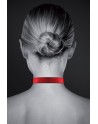 Collier rouge cadenas coeur - Bijoux Pour Toi