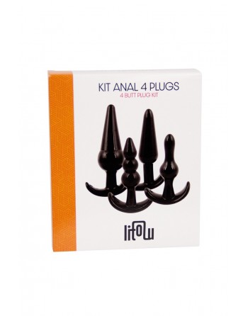 kit d'entrainement anal 4 plugs - Litolu