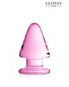 Plug anal verre Glossy Toys n° 23 Pink
