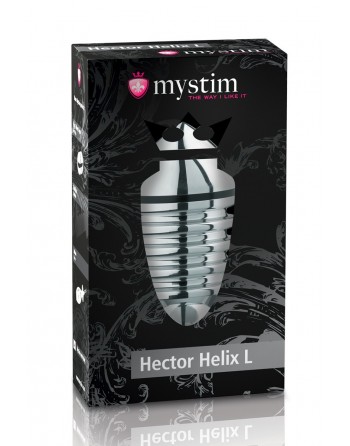 Plug électro-stimulation L Hector Helix - Mystim