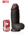 Gode XXL Colossus Black 26 x 7,5 cm - Captain Red