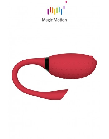 Oeuf vibrant connecté Magic Fugu rouge - Magic Motion