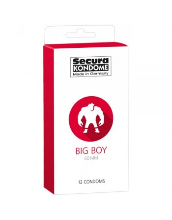 12 Préservatifs Grand Format - Big Boy