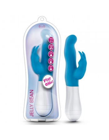 Vibromasseur Jelly Bean Turquoise