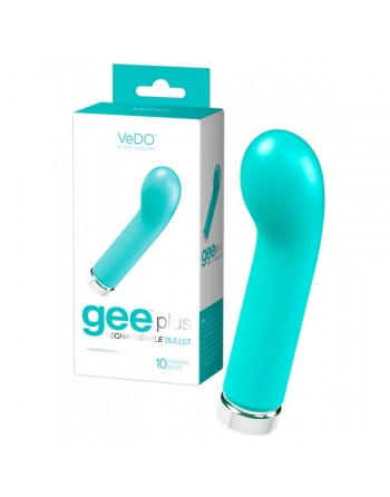 Vibromasseur Rechargeable Gee Plus Turquoise