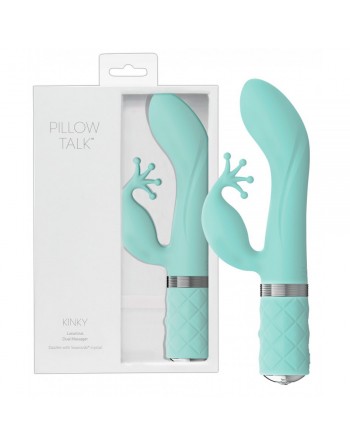 Vibromasseur Rechargeable Kinky Turquoise