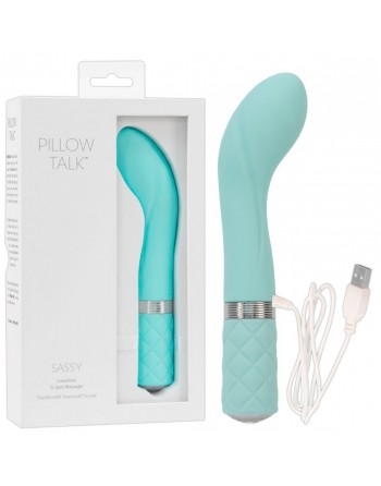 Vibromasseur Rechargeable Sassy Turquoise